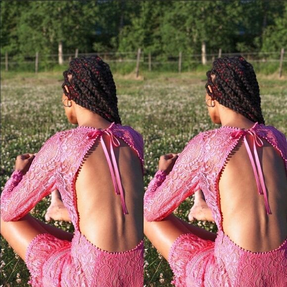 Free People Emerie Mini Dress x For Love & Lemons - Picture 3 of 5